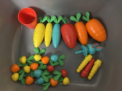Монтессори редис морковь тянуть игрушка запасные части черви - Изображение 1 из 2