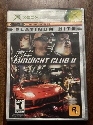 Midnight Club II 2 (Original Xbox) Platinum Hits CIB COMPLETE & TESTED Free Ship - Image 1 of 4