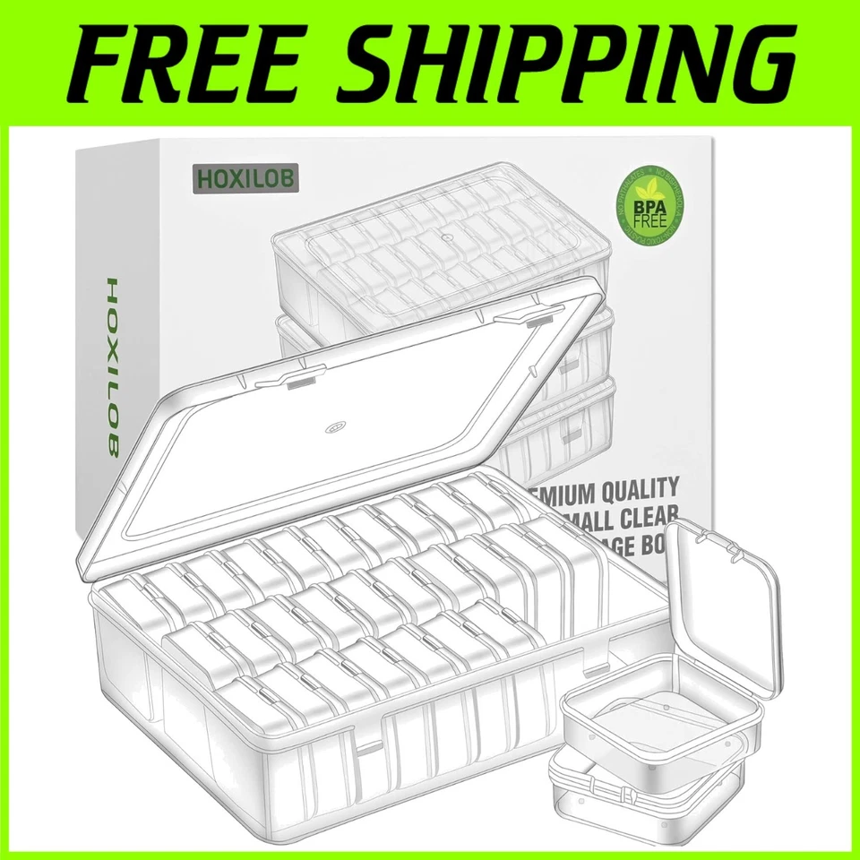 Stackable Organizer Box for Craft Supplies - 90 Mini Boxes - Image 1 of 4