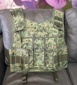 Russian Army Military Uniform Combat Unloading Vest Flora EMR Pouches - Picture 1 of 8