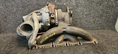 VW JETTA Exhaust Manifold Turbo-Charger 2.0L CCTA 06J145722B - Image 1 of 4