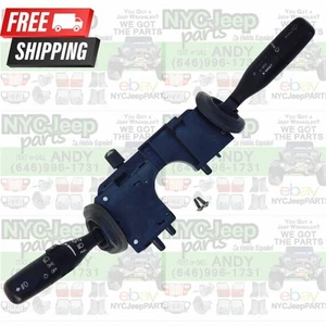 with Fog 01-06 Jeep Wrangler TJ OEM Multifunction Switch Light Wiper Delay Multi - Picture 1 of 21