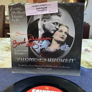 SOUL ASYLUM "PROMISES BROKEN" / "CAN'T EVEN TELL" 7" 1995 W/Juke Box Strip - Picture 1 of 4