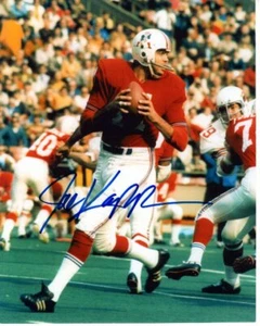 JOE KAPP Firmada 8x10 NFL Foto de Patriotas de Nueva Inglaterra con Holograma Certificado de Autenticidad - Imagen 1 de 2