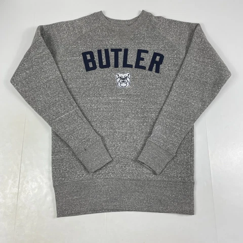 Butler Bulldogs Sweatshirt Womens Small Gray Champion Long Sleeve Pullover NCAA Cover
