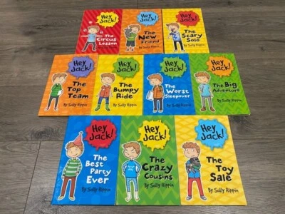 HEY JACK! SERIES BY SALLY RIPPIN ~ 10 EARLY READER CHAPTER BOOKS ~ Ages 4 - 7 - Image 1 of 4