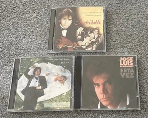 Jose Luis Rodriguez Lot 3 CDs (El Puma) La Llamada del Amor/Inolvidable/Esta Vez - Picture 1 of 12