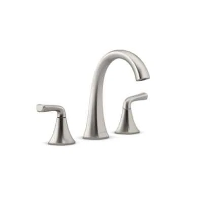 KOHLER Sundae 8 in. Widespread 2-Handle Bathroom Faucet Vibrant Brushed Nickel - Image 1 of 4
