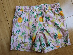 NEW Boy's Art Class Mid-Thigh Length Pull On Swim Trunks Drawstring size 8. - Picture 1 of 3