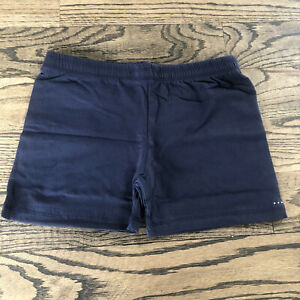 Sparkle Farms Girls Knit Navy Blue Cartwheel Shorts - Size 9/10