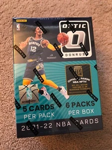 2021-22 Panini Donruss óptica baloncesto sellado caja bláster exclusiva de fanáticos - Imagen 1 de 1