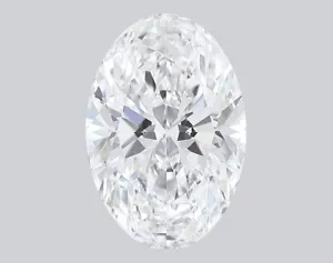 IGI Certified 1.50 Carat Oval Cut Loose Lab Grown Diamond E Color VS1 - Picture 1 of 4