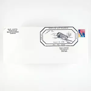 Town of Jay Station First Day Cover 1998 New York RJP USPO 32-Cent Stamp A518 - Picture 1 of 2