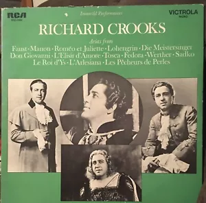 Richard Crooks - Immortal Performances - Vinyl LP (RCA, VIC-1464) *Opera ‘69* - Picture 1 of 6