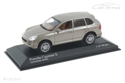 Porsche Cayenne S (957) 2007 Beige MINICHAMPS 1:43 400066200 - Immagine 1 di 4