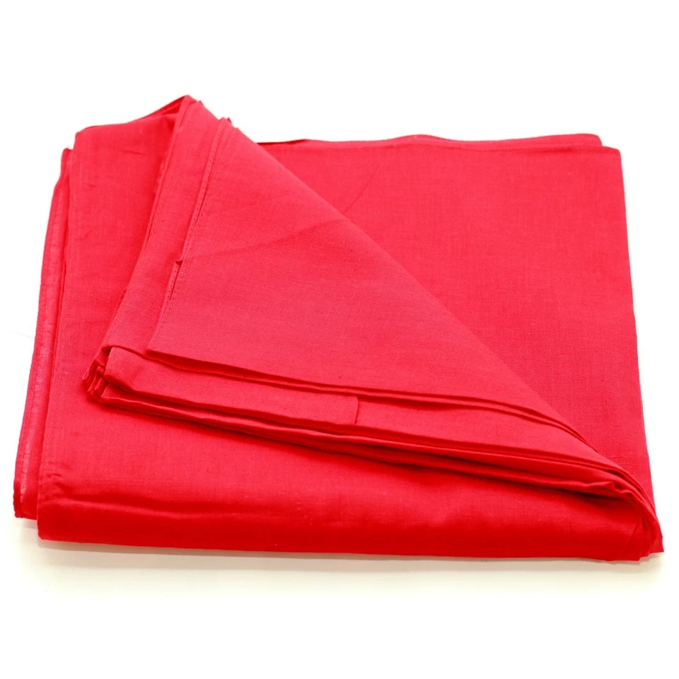 12 Твердый красная голова бандана банданы хлопок шарфы бандана дюжина масок 22 x 22 - Изображение 1 из 1