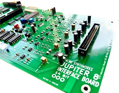 UPGRADE to 14 BIT -    Interface Board for ROLAND JUPITER8 JP8  - Bild 1 von 2