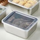 Stainless Steel Food Containers Metal Meal Prep Containers for Countertop