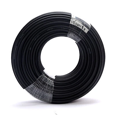 Cable solar eléctrico aislado fotovoltaico 6/8/10/12/14 AWG conexión de panel Foto 1 de 4