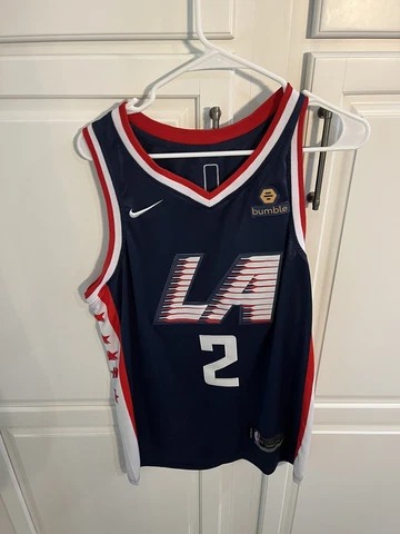 Kawhi Leonard Los Angeles Clippers City Edition Swingman Jersey Men's Medium Cover