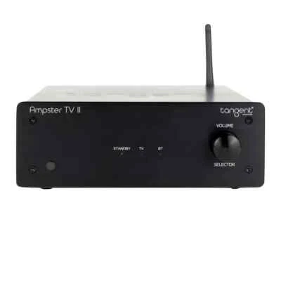 TANGENT AMPSTER TV2 BLACK AMPLIFICATORE TV CON INGRESSO HDMI ARC NUOVO - Immagine 1 di 3
