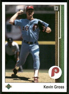 1989 Upper Deck #31 Kevin Gross - Image 1 of 2