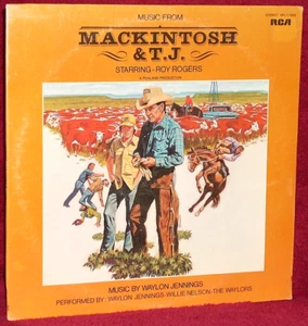 OST LP SEALED MUSIC FROM MACKINTOSH & T.J. WAYLON JENNINGS 1976 RCA PROMO - Picture 1 of 2