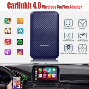 Carlinkit 4.0 Wireless Android-auto Adapter Wireless Apple-carplay Ai Box 0.15W - Foto 1 di 11