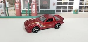 2014 Hot Wheels MAZDA RX-7 - HW Night burnerz 21/250 - Red JDM - BFC43 Car - Picture 1 of 12