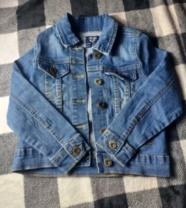 Diverso Size 4 Kids Flannel Jeans Jacket Casual Wear  - Picture 1 of 4