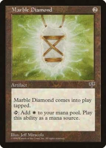 Magic The Gathering MTG MARBLE DIAMOND Mirage NM Near Mint - Picture 1 of 1
