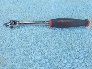 New Snap-on 1/4" Drive 10" RED Soft Grip Long Breaker THBB10 tools bar tools - Picture 1 of 4