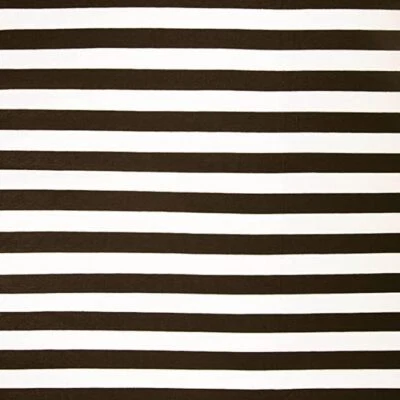 FabricLA Rayon Spandex Jersey Knit Fabric by the Yard 4 way stretch | Stripes - Image 1 of 4