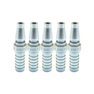 Schrader Twist Lock Quick Coupler Air Hose Connector Fittings 3/8 Hose Barb Plug - Picture 1 of 4