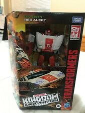 Transformers Kingdom RED ALERT War For Cybertron WFC NEW RARE! EXCLUSIVE IN-HAND