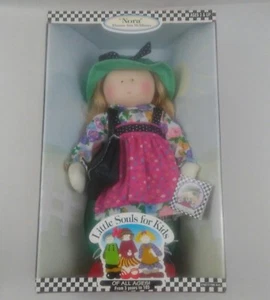 1998 Kenner Little Souls For Kids "Nora" Doll Eleanor Ann McAllister Plush Cloth - Picture 1 of 7