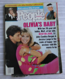 Vintage Magazine People Weekly 1985 Olivia Newton-John Billy Crystal         170