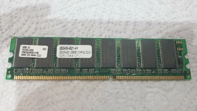 256MB HYNIX PC2100U-25330 HYMD232646A8R-H WD MEMORY RAM DIMM DESKTOP DDR 266MHz - Image 1 of 3