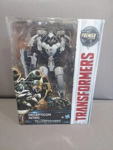 Transformers The Last Knight NITRO Decepticon Hasbro 2017 Premier Edition TLK - Imagen 1 de 5
