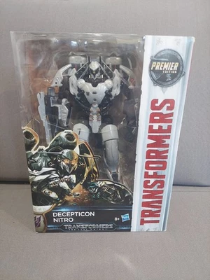 Transformers The Last Knight NITRO Decepticon Hasbro 2017 Premier Edition TLK - Immagine 1 di 4