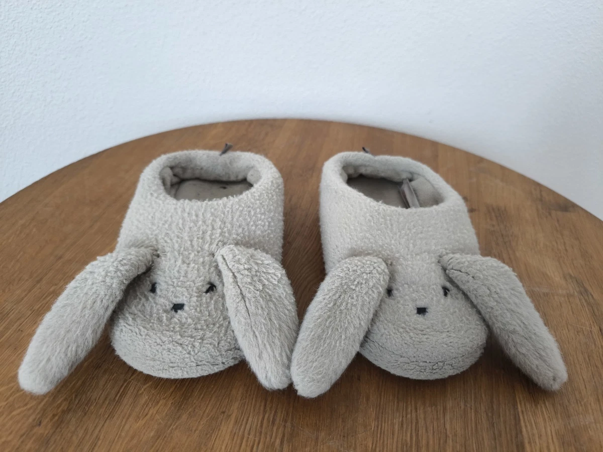 Holibanna Plüsch-Hausschuhe Für Kinder – Mit Hasenohren & Rutschfester Sohle, Winterwarm