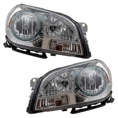 Fits 2008-2012 Malibu Headlight Set 19432244 GM2502307 Aftermarket Replacement Foto 1 de 4