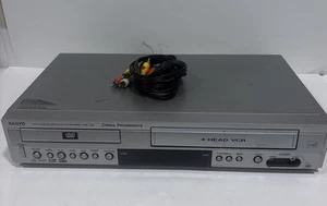 Sanyo DVW-7100A VHS DVD Combo Player 4-Head VCR Cinema Progressive *No Remote - Picture 1 of 8