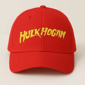 Hulkamania Hat Fan Cap SnapBack Baseball Cap  Hat WWF Tribute Memorial 4EVER - Picture 1 of 1