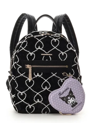 KUROMI  x Samantha Vega BACKPACK & Pouch case 2025 Japan Samanthavega Sanrio - Image 1 of 4