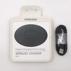 Base de carga inalámbrica rápida Samsung 15W con certificación Qi - Imagen 1 de 6