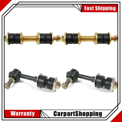 4x Kit de eslabones de barra estabilizadora de suspensión delantera trasera para Nissan 240SX 1989~1998 Foto 1 de 4