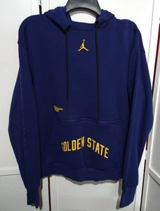 Gebrauchtes NBA Golden State Warriors Sweatshirt Größe M mit Reißverschlusstasche Jordan  - Bild 1 von 6