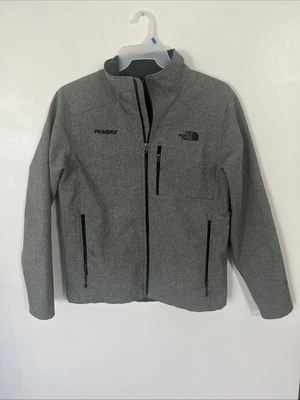 North Face Jacket Mens Medium Gray Apex Bionic 2 Windwall Fleece Lined Full Zip - Image 1 of 4