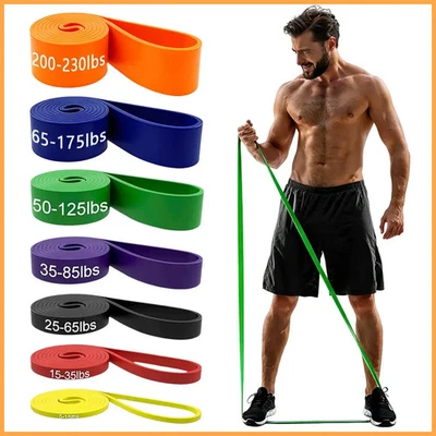 Resistance Bands Pull Up Auxiliary Bands Training Bands for Men & Women Heimf - Image 1 of 4